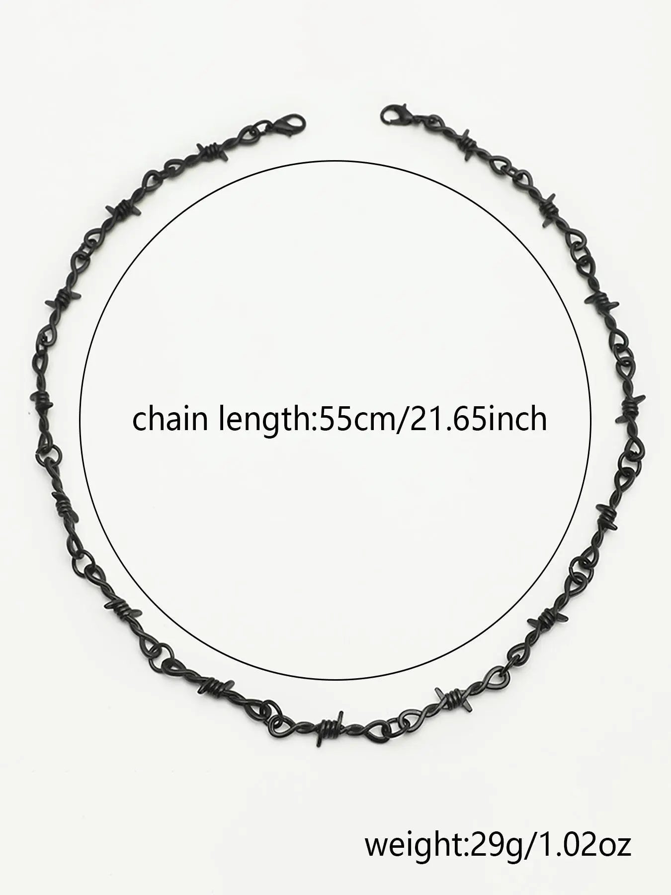 Vintage Street Style Chunky Chain Necklace